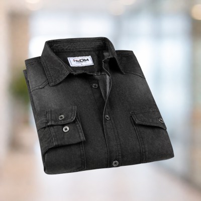 Black Denim Shirt