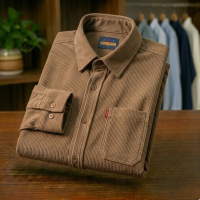 Single Pocket Corduroy Shirt