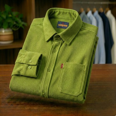 Single Pocket Corduroy Shirt