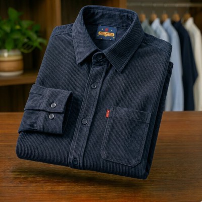 Single Pocket Corduroy Shirt