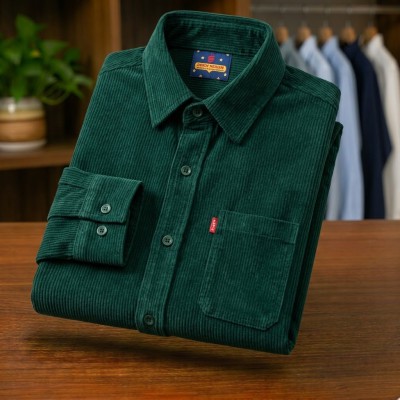 Single Pocket Corduroy Shirt